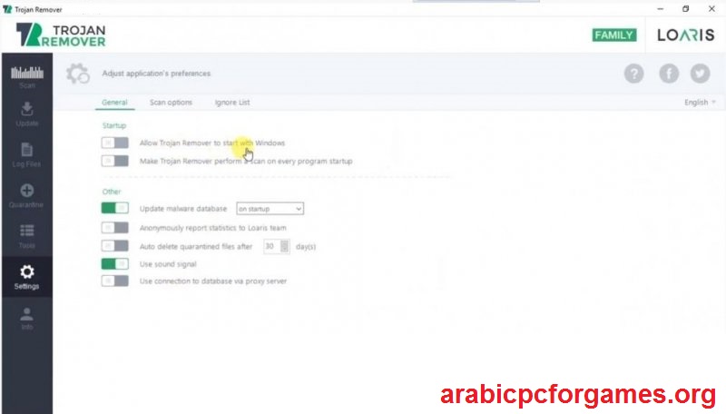 Loaris Trojan Remover الكراك + مفتاح الترخيص احدث 2025