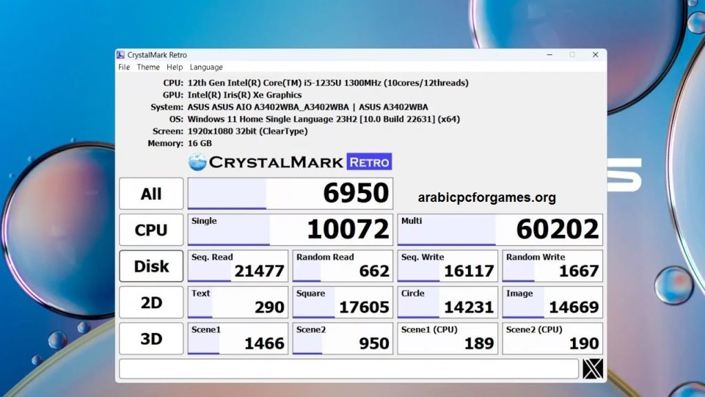 CrystalMark Retro الكراك مع مفتاح الترخيص احدث 2025